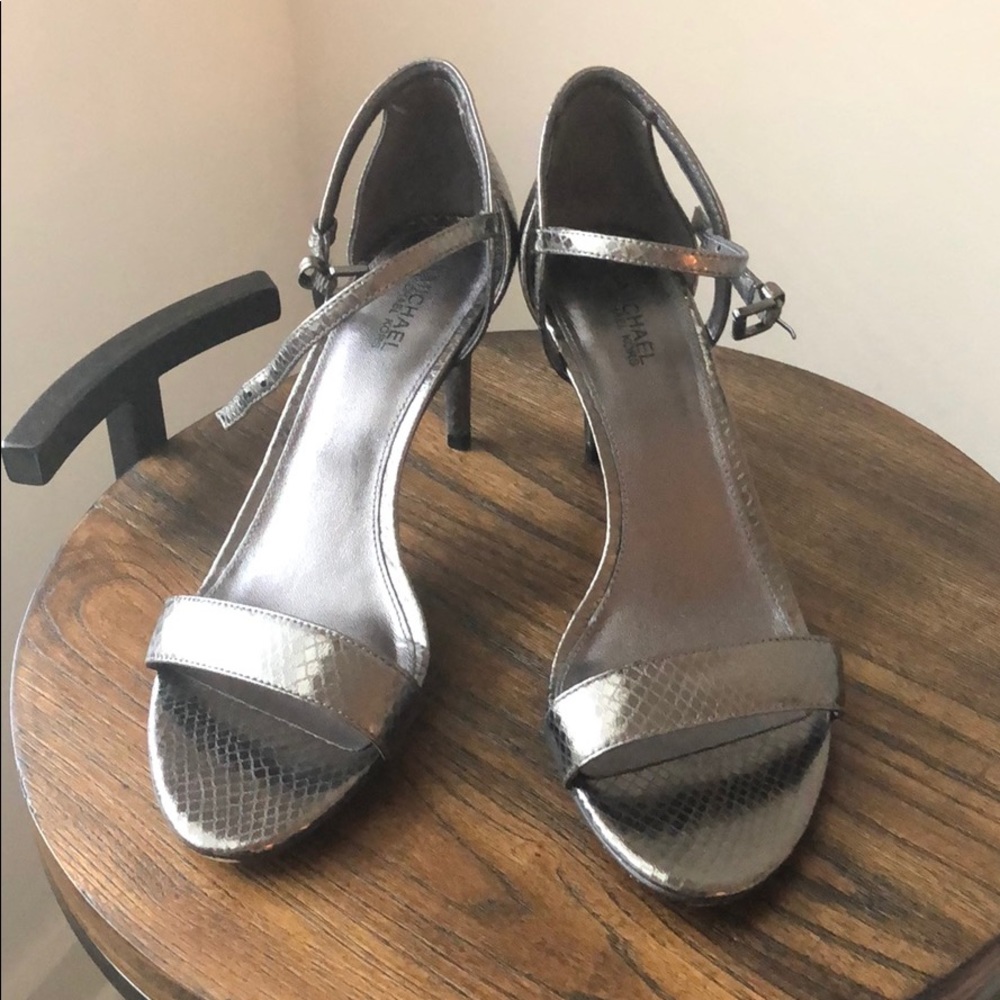 Michael Kors Silver Heels